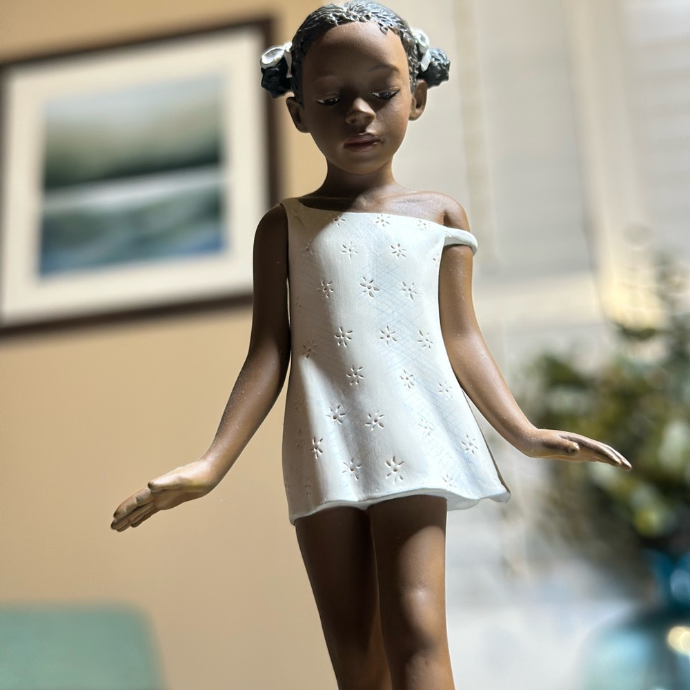 1998 BAREFOOT DREAMS Figurine 6" Our Song Collection Brenda Joysmith #19005